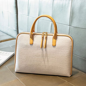 Bolsa para Notebook Unissex em Couro Legítimo