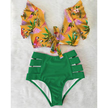 Biquíni Cintura Alta Modelo Ciganinha