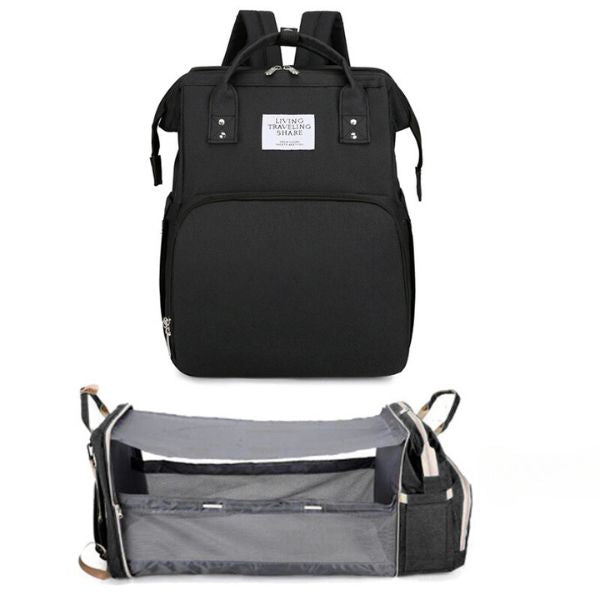Bolsa Mochila Maternidade Vira Berço