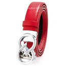 Cinto Feminino Couro Legítimo Modelo Luxo