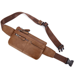 Pochete Bison Denim Masculina Couro Legítimo Original Wimbledon