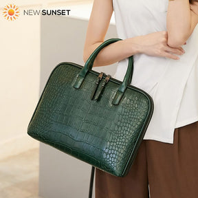 Bolsa para Notebook Unissex em Couro Legítimo