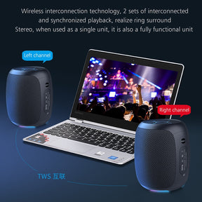 Caixa de Som Zealot Bluetooth 10w Tws Ipx5