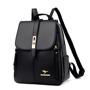 Mochila Feminina Couro Ecológico Modelo Cíntia