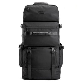 Mochila 80 Litros Multifuncional Em Lona Estilo Vintage