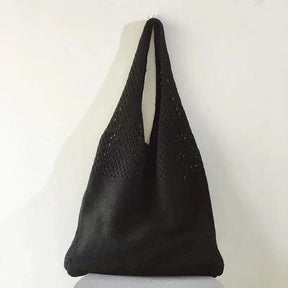Bolsa de Praia Crochê Feminina Modelo Ilha Bela