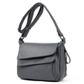 Bolsa Feminina Couro Ecológico Modelo Hiana