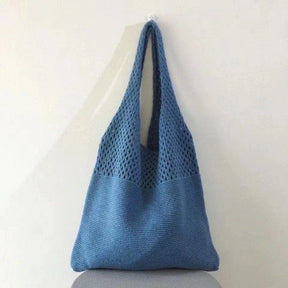 Bolsa de Praia Crochê Feminina Modelo Ilha Bela
