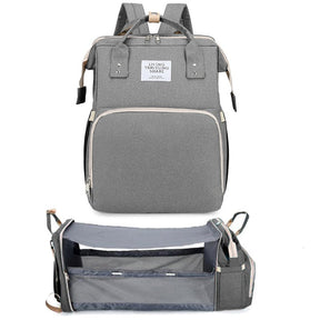Bolsa Mochila Maternidade Vira Berço