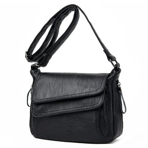 Bolsa Feminina Couro Ecológico Modelo Hiana
