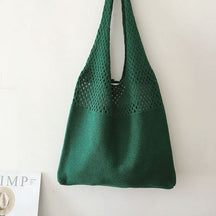 Bolsa de Praia Crochê Feminina Modelo Ilha Bela