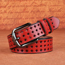 Cinto de Couro Feminino Modelo Casual