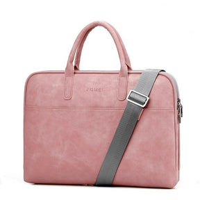 Bolsa Para Notebook Feminina de Couro Ecológico Modelo Eiffel
