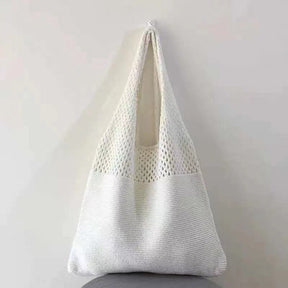 Bolsa de Praia Crochê Feminina Modelo Ilha Bela