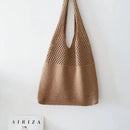 Bolsa de Praia Crochê Feminina Modelo Ilha Bela