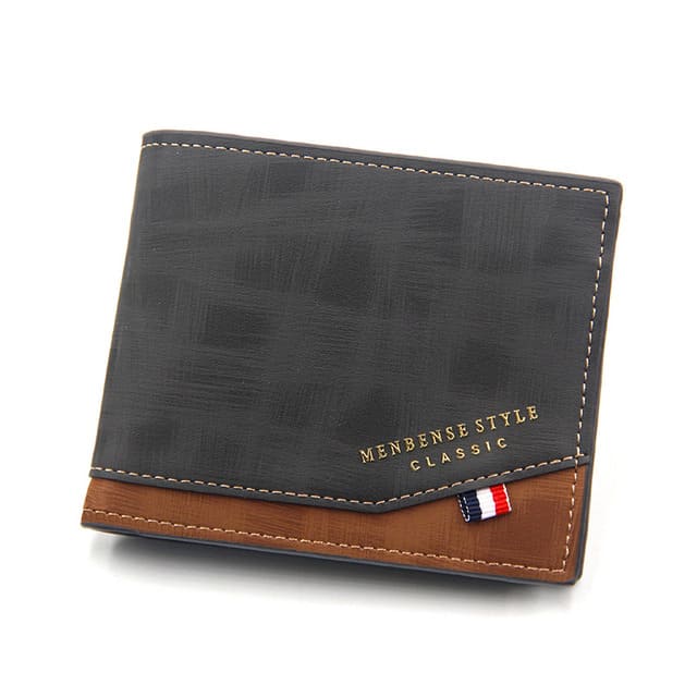 Carteira Masculina de Couro Estilo Clássico