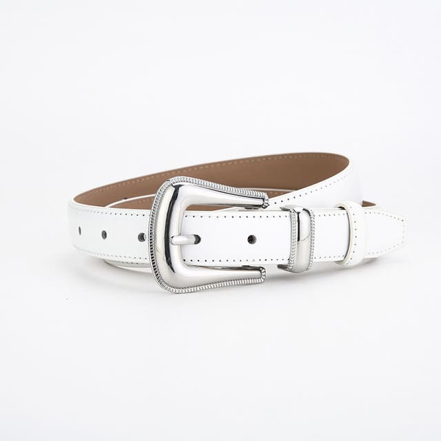 Cinto Feminino em Couro Legítimo Fino Design Luxo