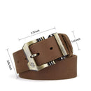 Cinto Bison Denim Couro Legítimo Original Cowboy