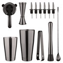 Kit Bartender Barman Premium Coqueteleira Profissional Pçs Inox Especiais Drinks Coquetéis