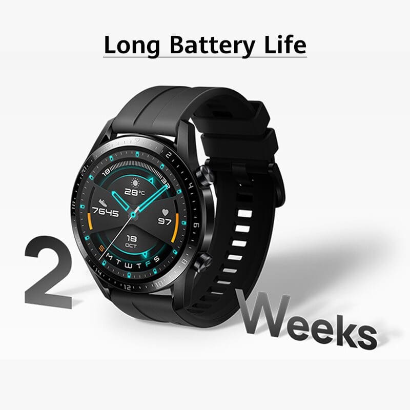 Smartwatch Huawei Watch GT 2 com Tela Amoled de 1.39" 46mm