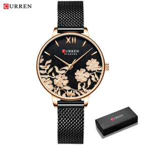 Relógio Feminino Pequeno Original Curren Stylish Ladies