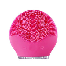 Esponja para Limpeza de Pele T-Sonic cor rosa choque