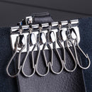 Chaveiro de Couro Legítimo Modelo Hyman da marca Bison Denim