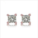 Brinco Pequeno Com Pedra - Prata 925