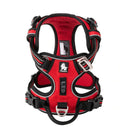 Coleira Peitoral para Cachorro Refletivo Ajustável Truelove