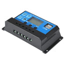 Controlador de Carga Solar LCD PWM 10-60A 12V 24V