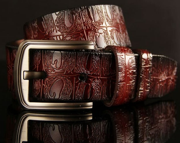 Cinto Country Masculino Vermelho