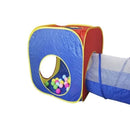 Barraca Divertida Infantil Dobrável Toca 3 em 1 com Túnel e Bolinhas Importway