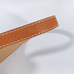 Cinto Feminino Fino Ajustável em Couro Ecológico