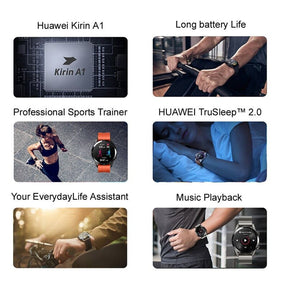 Smartwatch Huawei Watch GT 2 com Tela Amoled de 1.39" 46mm