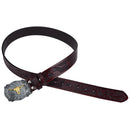 Cinto Country Masculino de Couro Legítimo Texas