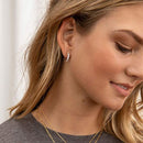 Brinco Argola Com Pedras