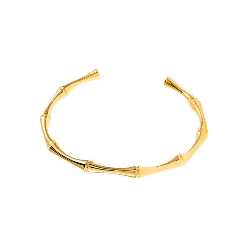 Bracelete Feminino Dourado Aço Inoxidável
