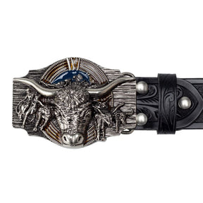Cinto Country Masculino de Couro