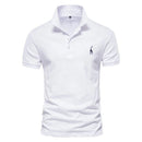 Camisa Polo Masculina Blusa Casual de Manga Curta New Man Shirt