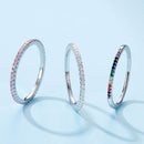 Anel Feminino Minimalista de Prata 925