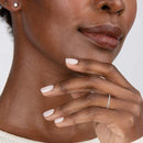 Anel Feminino Minimalista de Prata 925