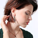 Brincos Femininos com Pedras Sintéticas