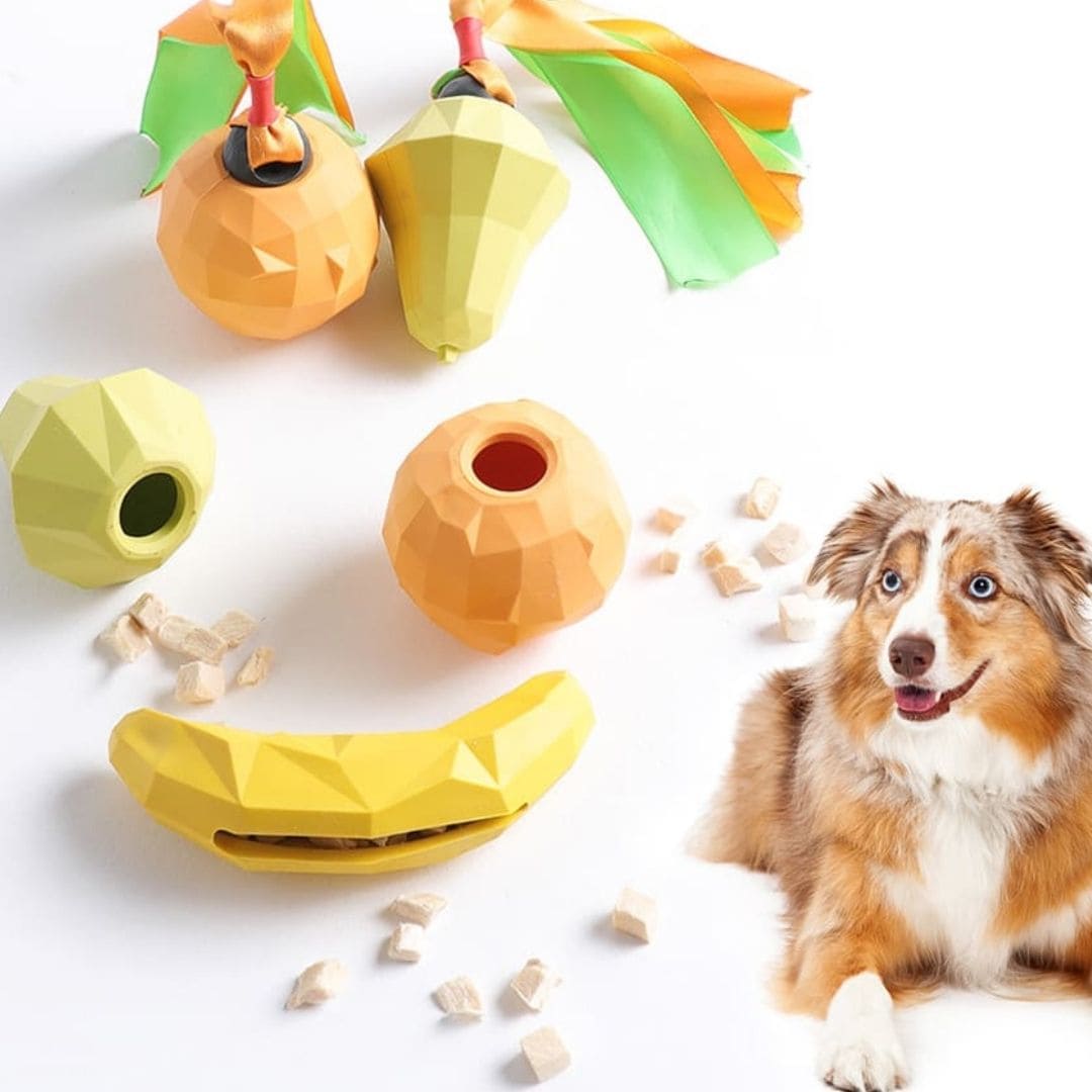 Brinquedo para Cachorro e Gato Frutas de Morder