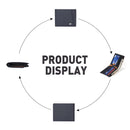 Carteira Bison Denim Pequena Couro Legítimo Original Secret