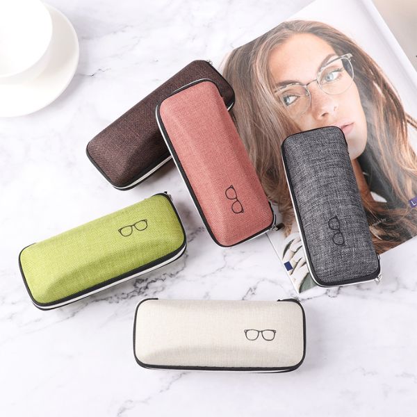 Case Unissex com Zíper para Óculos de Sol 