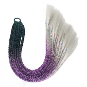 Aplique de Cabelo Colorido