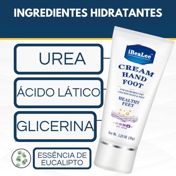Creme Hidratante de Absorção Rápida para Pés