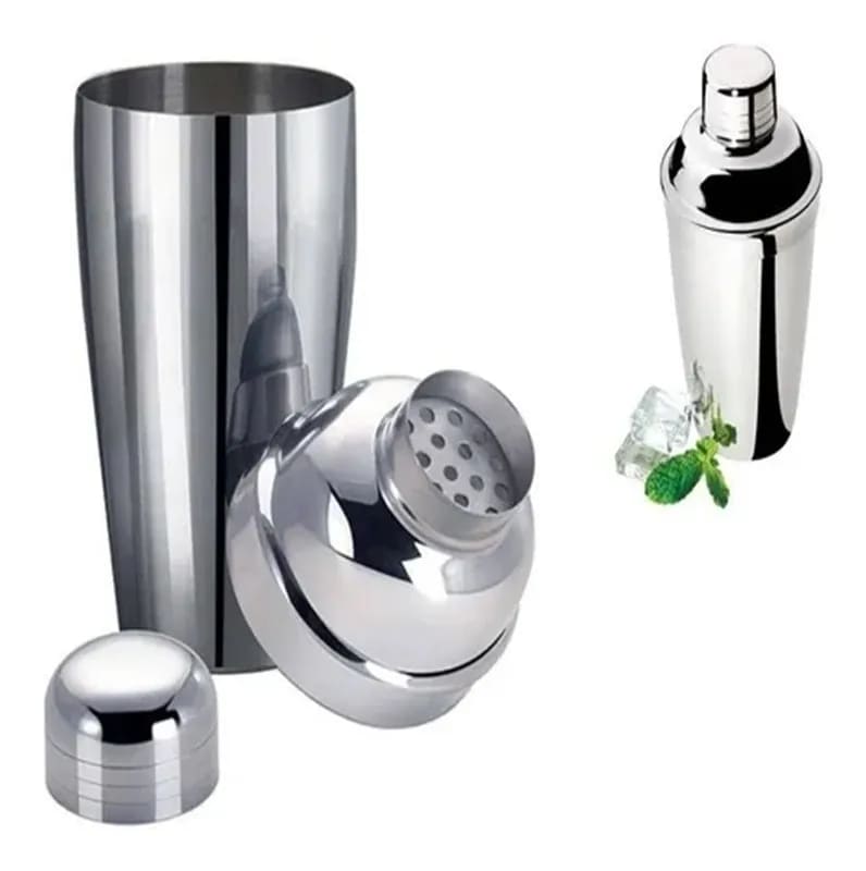 Coqueteleira Profissional Inox Drinks Coquetéis 550ML 750ML