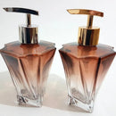 Kit Sabonete e Difusor Decoração Luxo Modelo Elegance Marrom Degrade 200ml