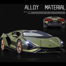 Miniatura Lamborghini Carrinho de Colecionador Sian FKP 37 1:18 Burago